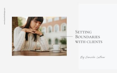 Setting Boundaries with clients