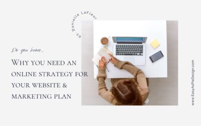 Why You Need A Online Strategy for Your Website and Marketing Plan
